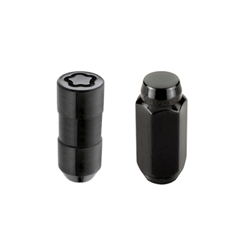 Load image into Gallery viewer, McGard 6 Lug Hex Install Kit w/Locks (Cone Seat Nut) M14X1.5 / 22mm Hex / 1.945in. Length - Black
