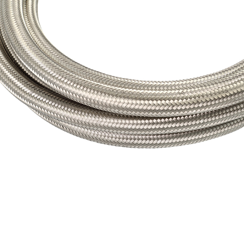 Load image into Gallery viewer, Mishimoto 10Ft Stainless Steel Braided Hose w/ -6AN Fittings - Stainless
