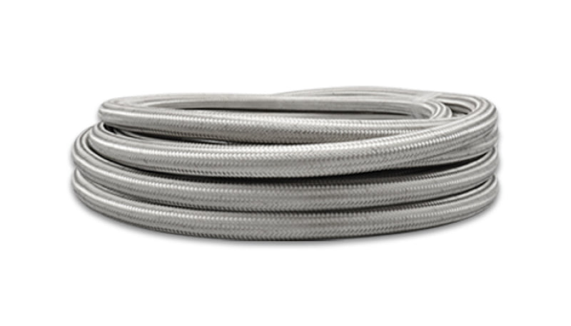 Load image into Gallery viewer, Vibrant SS Braided Flex Hose with PTFE Liner -12 AN (10 foot roll)
