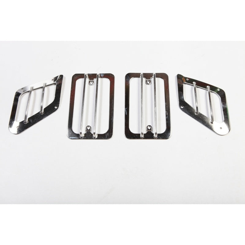 Load image into Gallery viewer, Rugged Ridge 97-06 Jeep Wrangler TJ Stainless Steel Side Marker / Turn Signal Euro Guard Set
